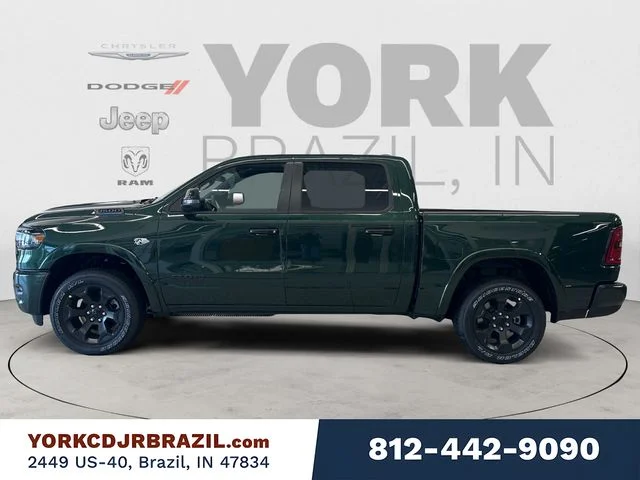 New 2026 Serrano-Green Metallic Exterior Paint RAM Big Horn/Lone Star image 2