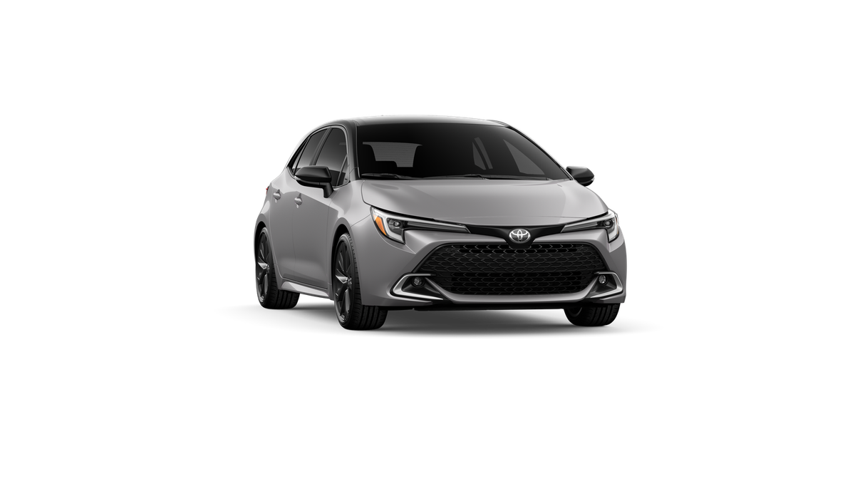 New 2027 Classic Silver Metallic with Black roof Toyota XSE image 16