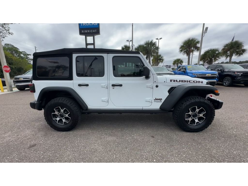 Used 2021 White Jeep Unlimited Rubicon image 9