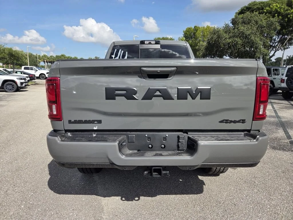 New 2026 Ceramic Gray Clear-Coat Exterior Paint RAM Laramie image 6