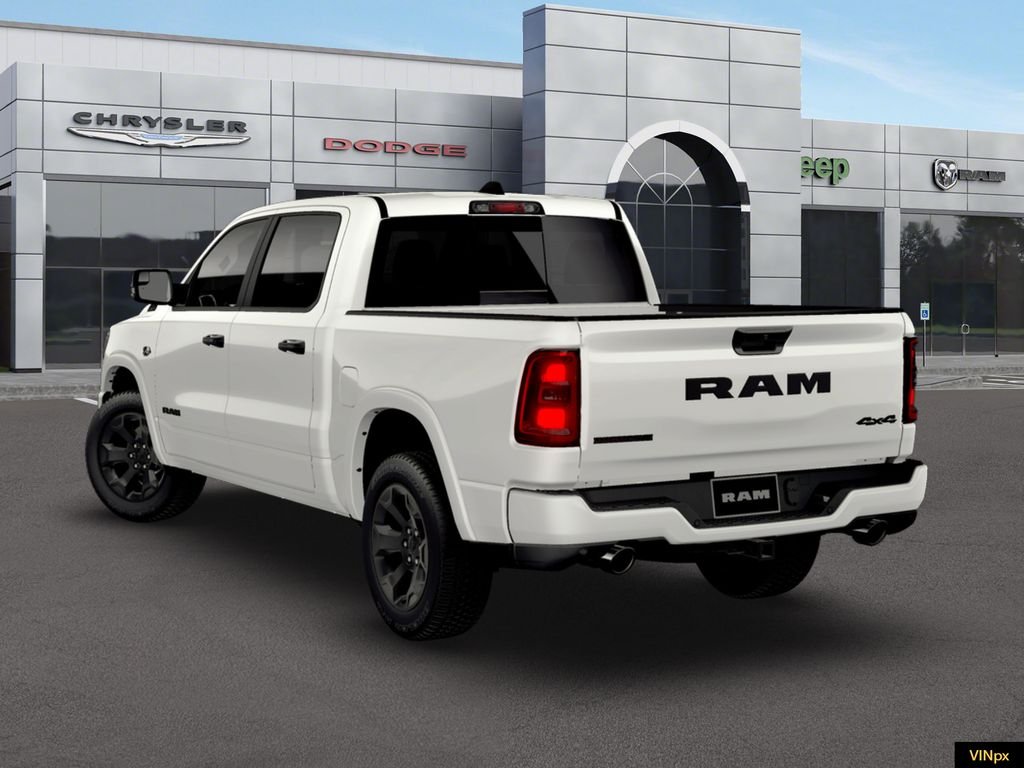 New 2026 Bright White Clear-Coat Exterior Paint RAM Big Horn/Lone Star image 5