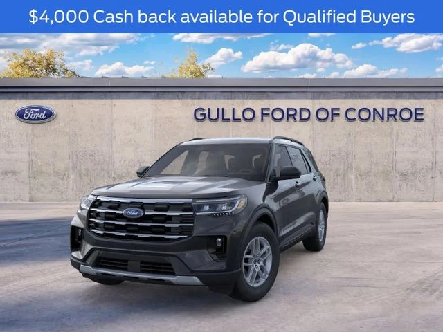 New 2026 Agate Black Metallic Ford Active image 2