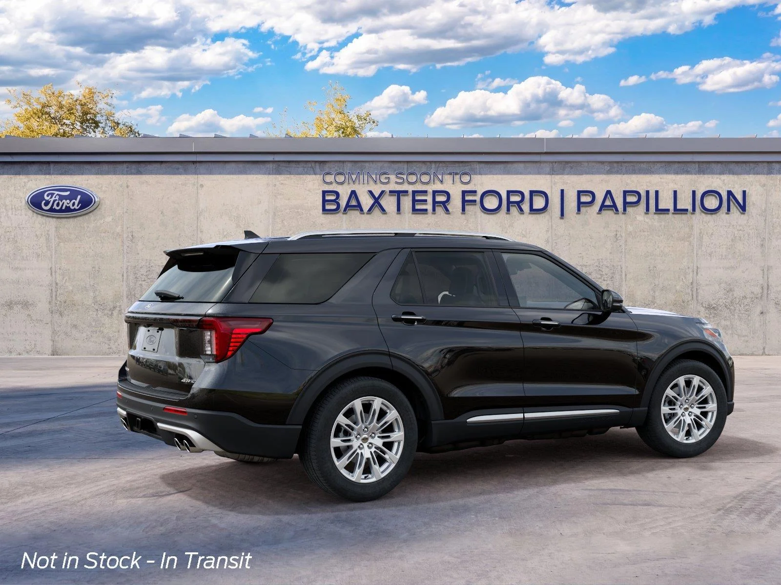 New 2027 Agate Black Metallic Ford Platinum image 21