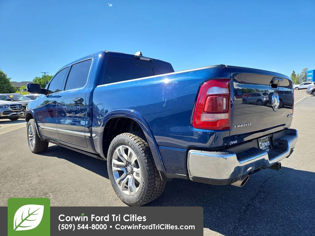 Used 2024 Patriot Blue Pearlcoat Ram Limited image 11