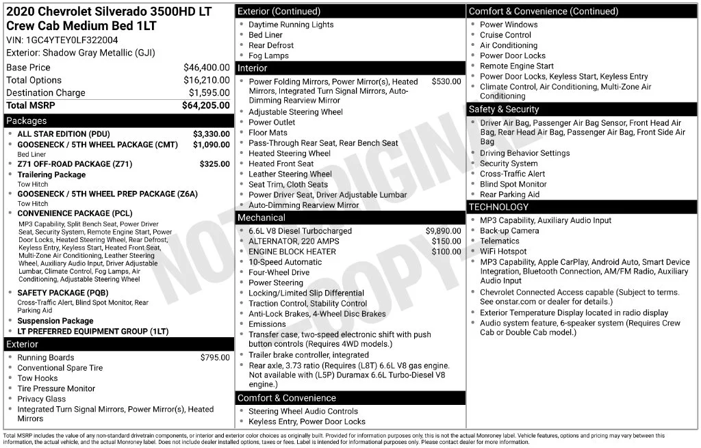 Certified Used 2020 Gray Chevrolet LT image 13