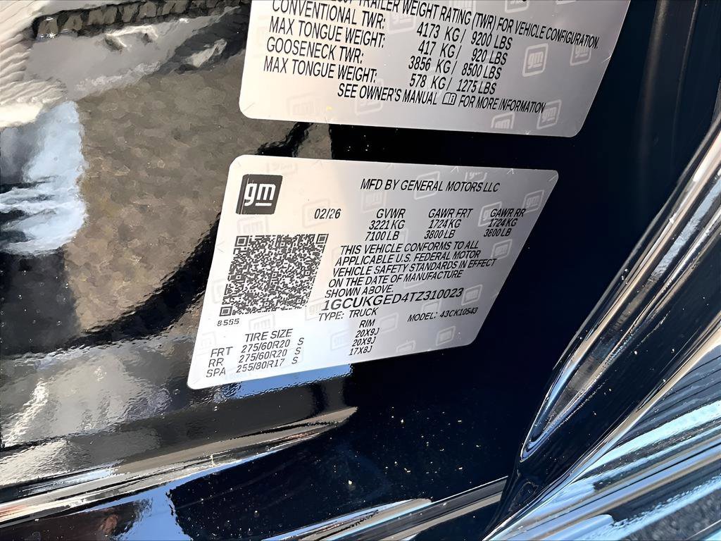 New 2026 Chevrolet Silverado 1500 LTZ 4D Crew Cab