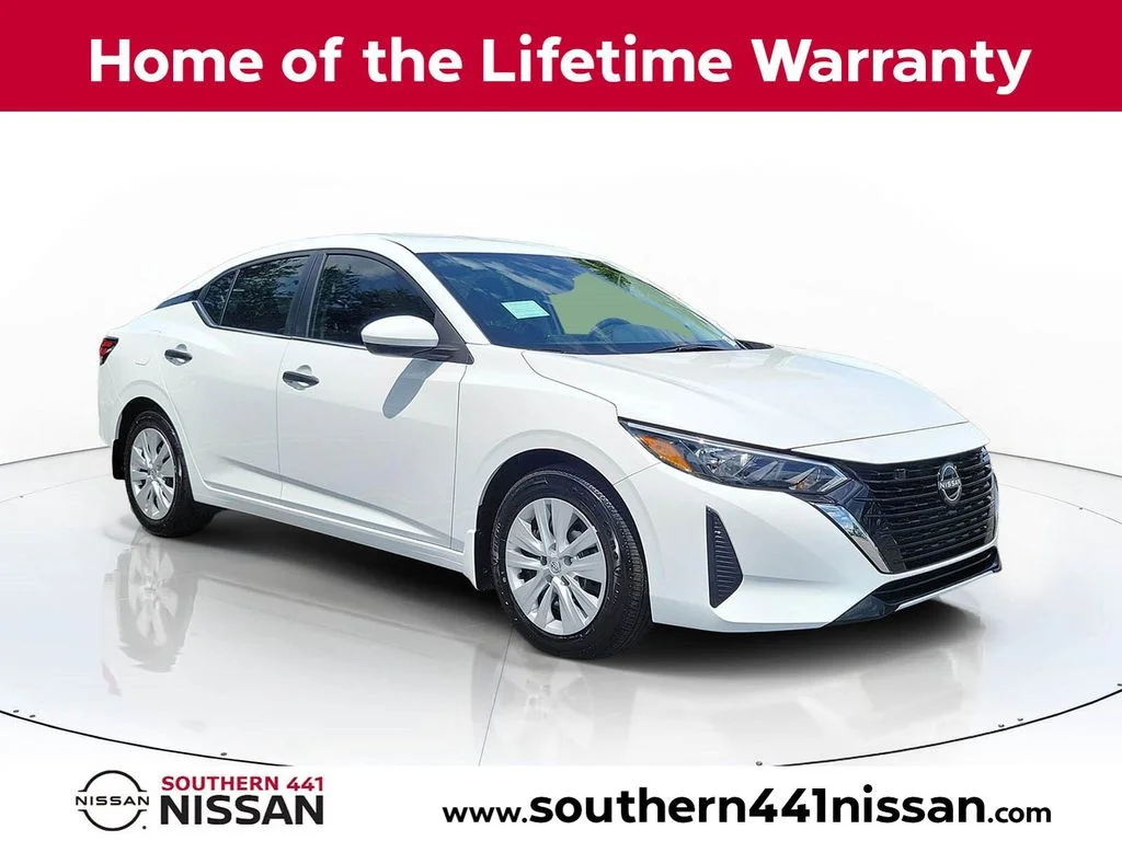 Certified Used 2025 White Nissan S image 1