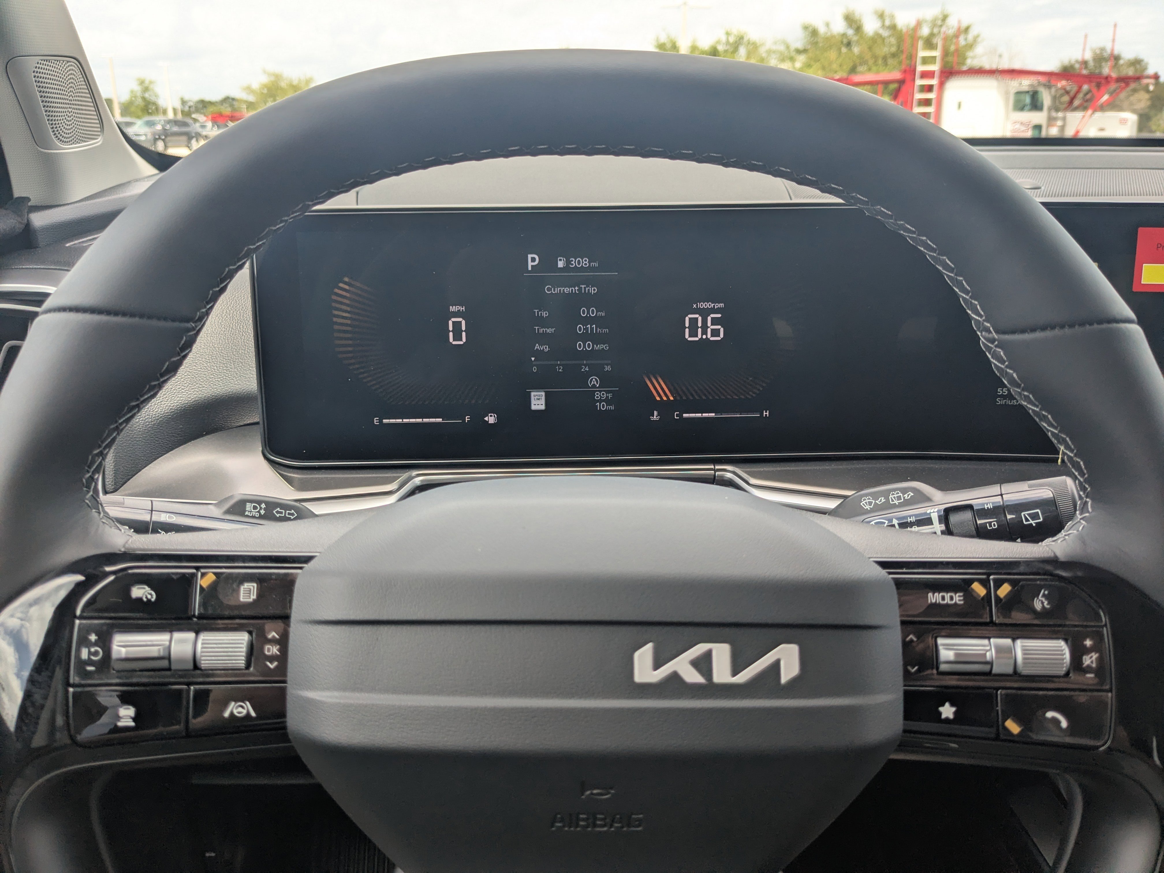 New 2026 Ebony Black Kia LX image 29
