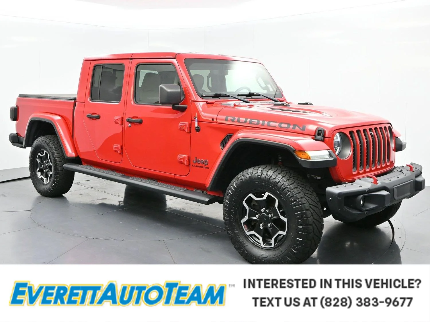 Used 2021 Firecracker Red Clearcoat Jeep Rubicon image 1