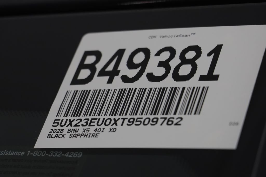 New 2026 Black Sapphire Metallic BMW xDrive40i image 25