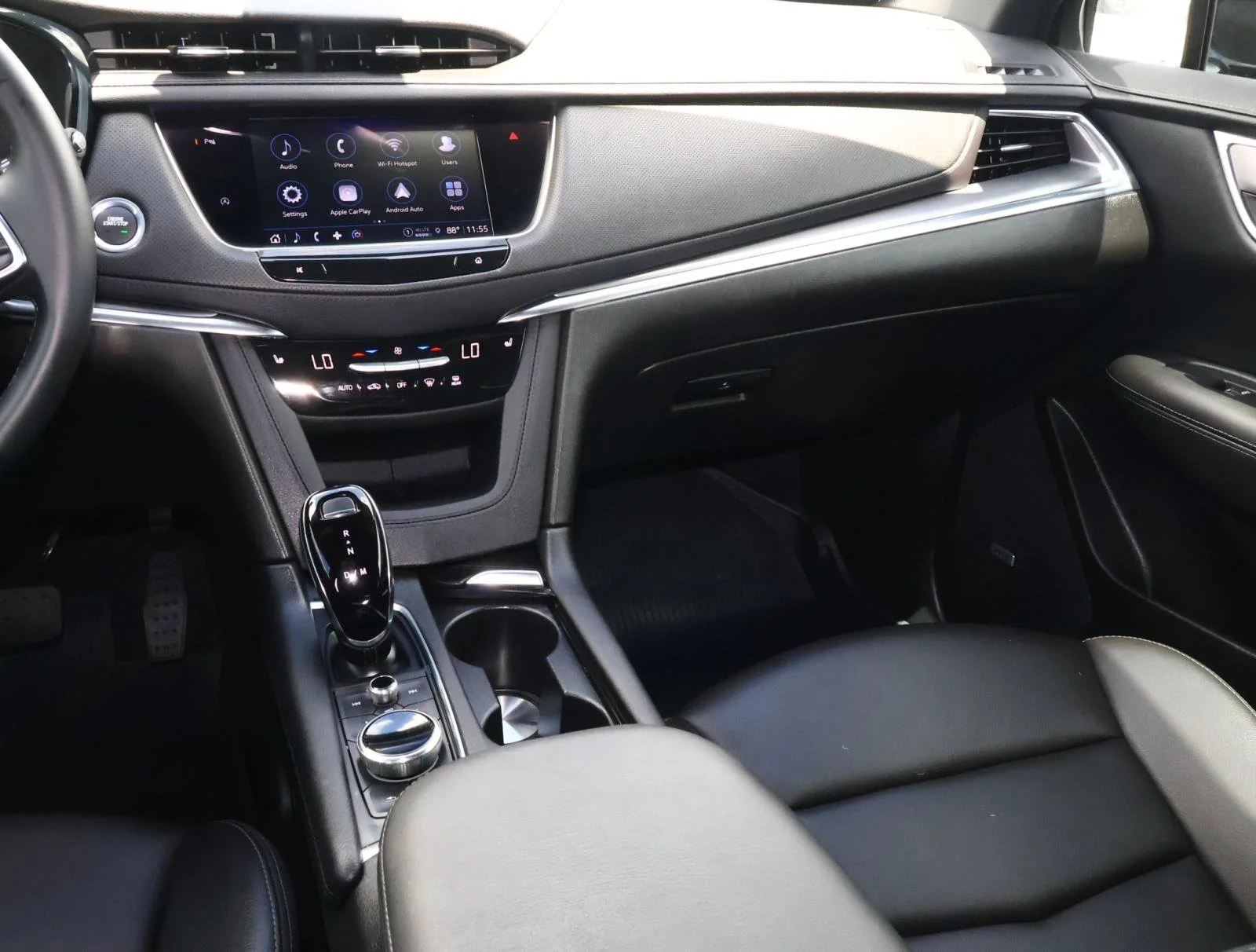 Used 2025 Stellar Black Metallic Cadillac Luxury image 15