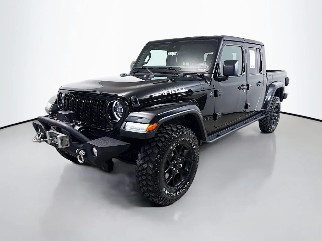 Used 2024 Black Clearcoat Jeep Willys image 3