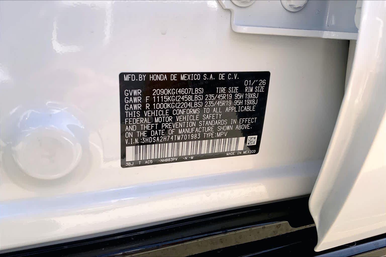 New 2026 Platinum White Pearl Acura w/A-Spec Advance Package image 17