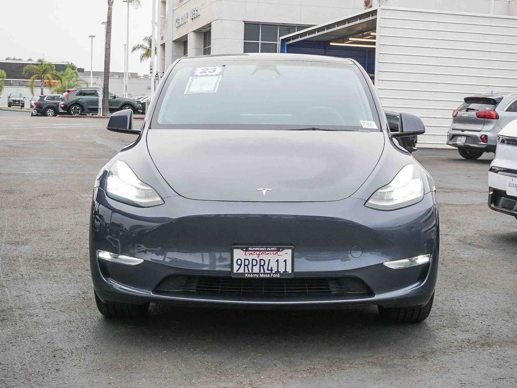 Used 2023 Gray Tesla Long Range image 2