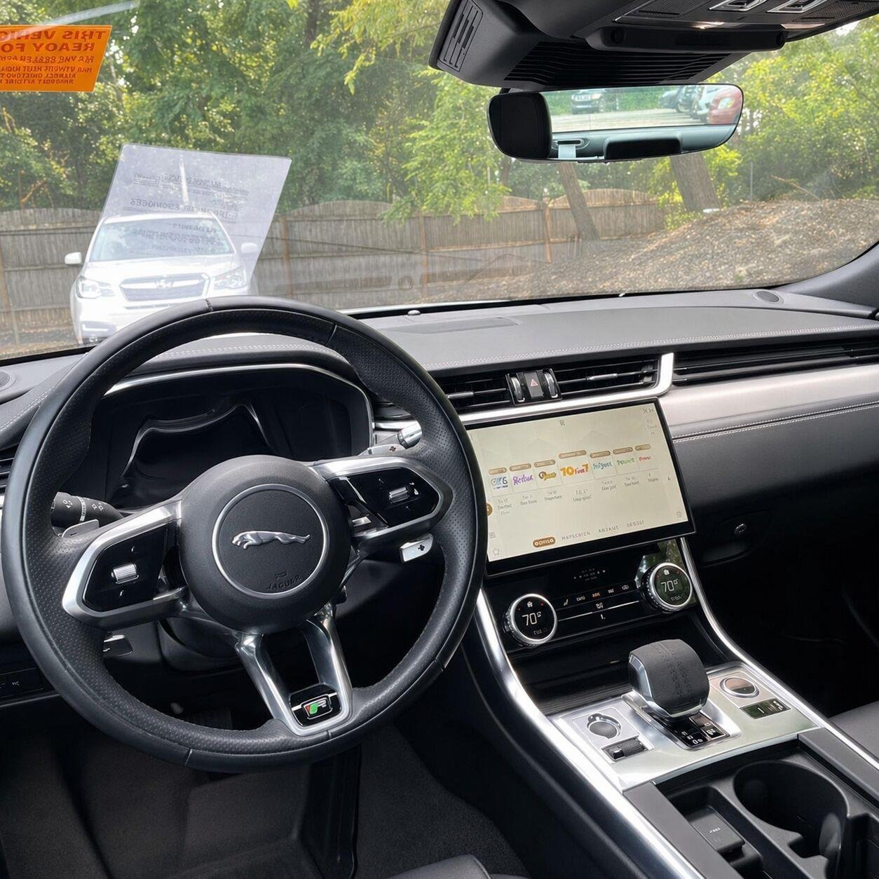 Used 2021 Yulong White Metallic Jaguar R-Dynamic SE image 9