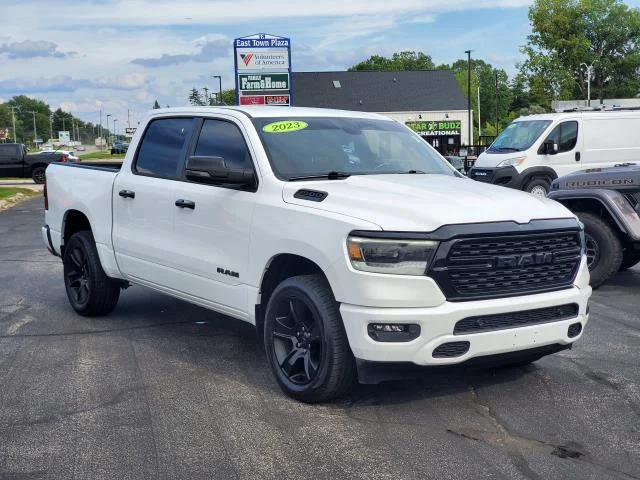 Used 2023 Bright White Clearcoat Ram Big Horn image 2