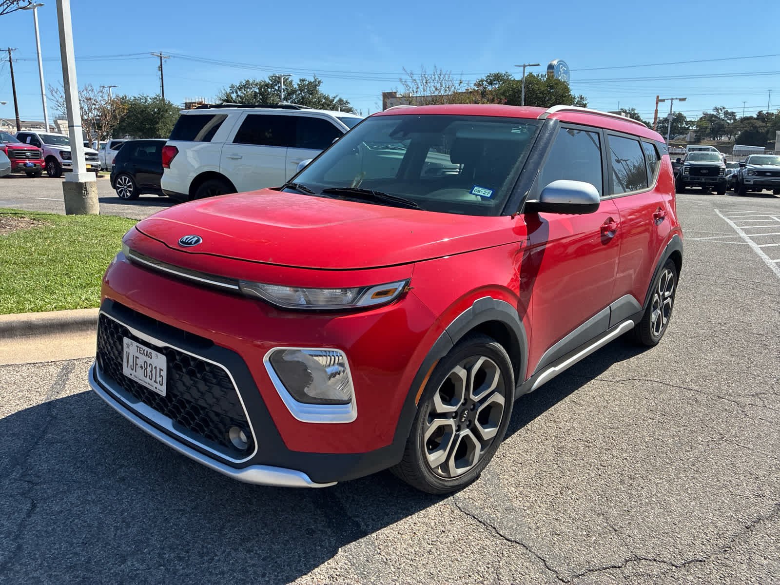 Used 2021 Inferno Red Kia X-Line image 4