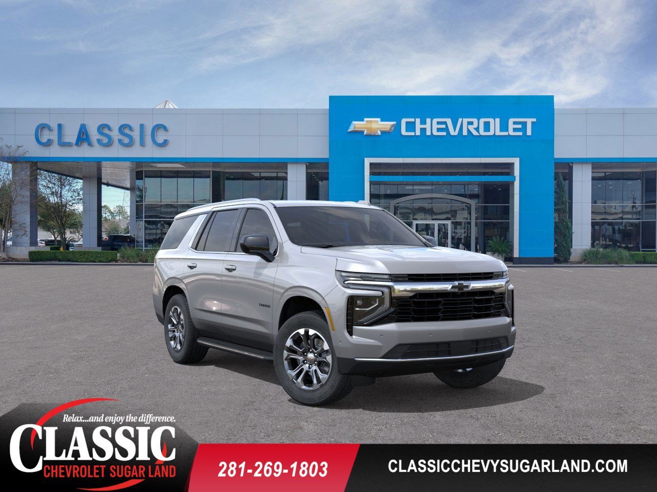 2026 Chevrolet Tahoe LS Gray at Classic Elite Chevrolet Hwy 6