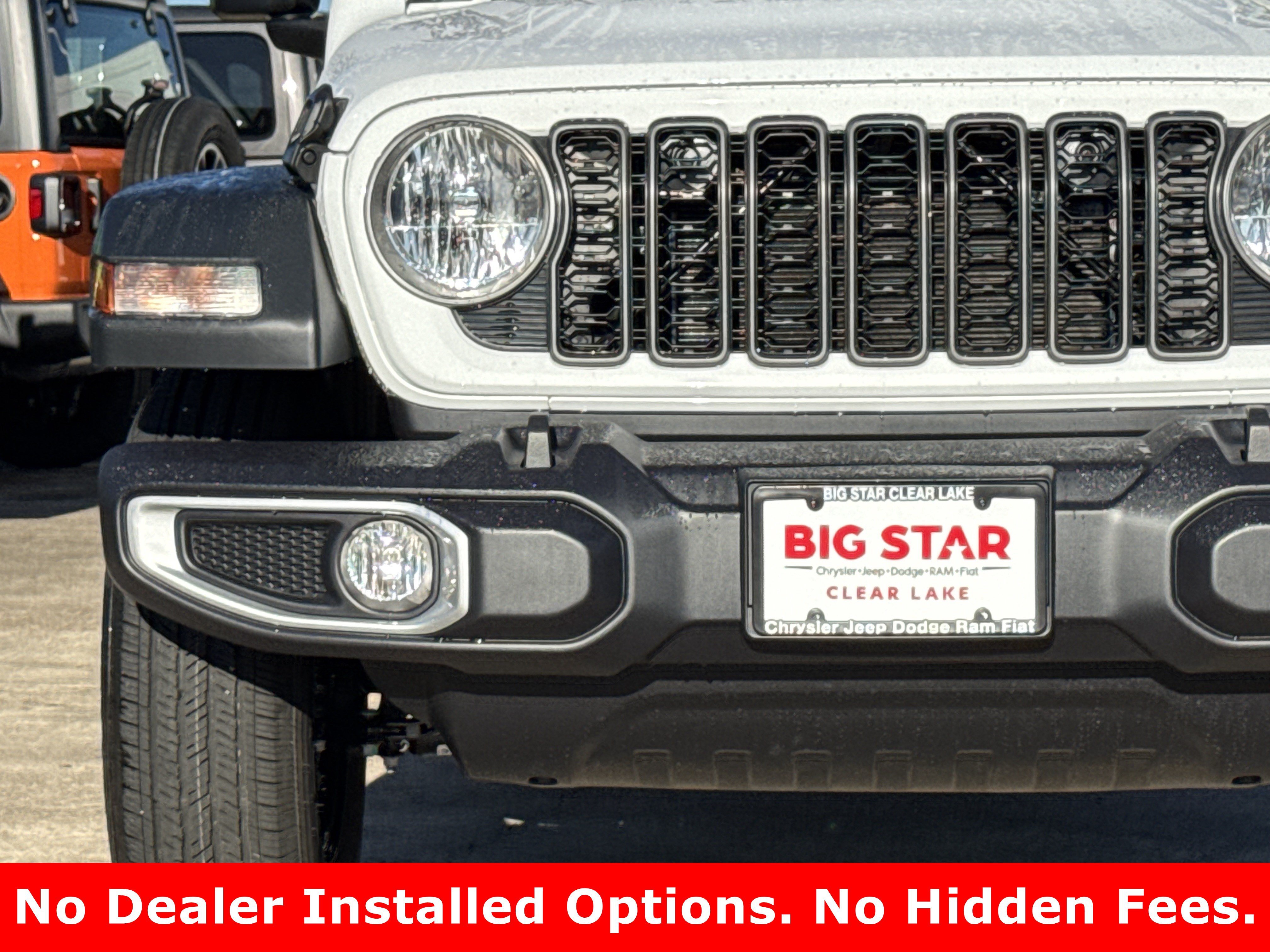 New 2026 Bright White Clear-Coat Exterior Paint Jeep Sport image 6