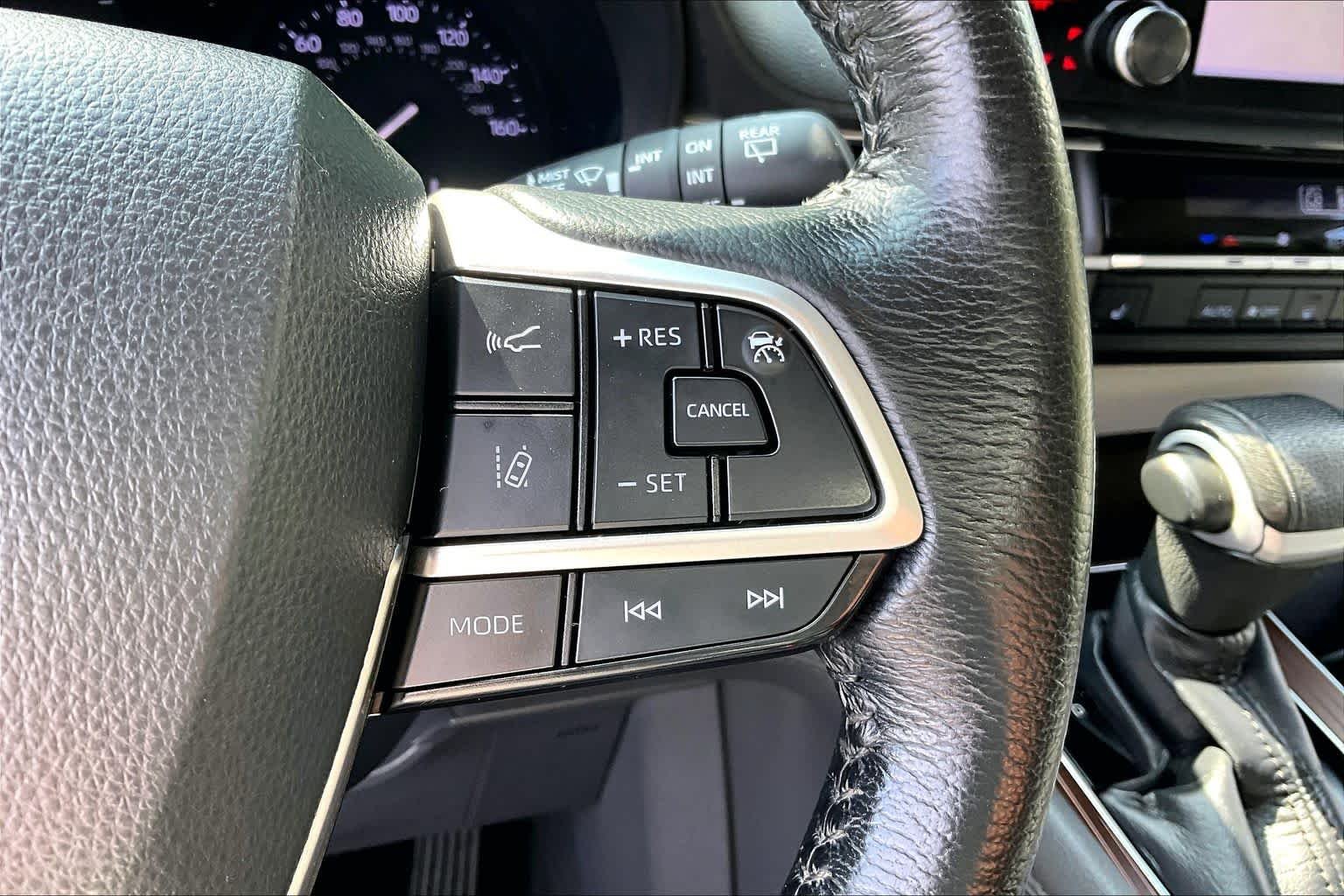 Used 2021 Midnight Black Metallic Toyota XLE image 24