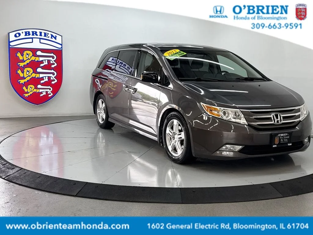 Used 2013 White Diamond Pearl Honda Touring Elite image 1