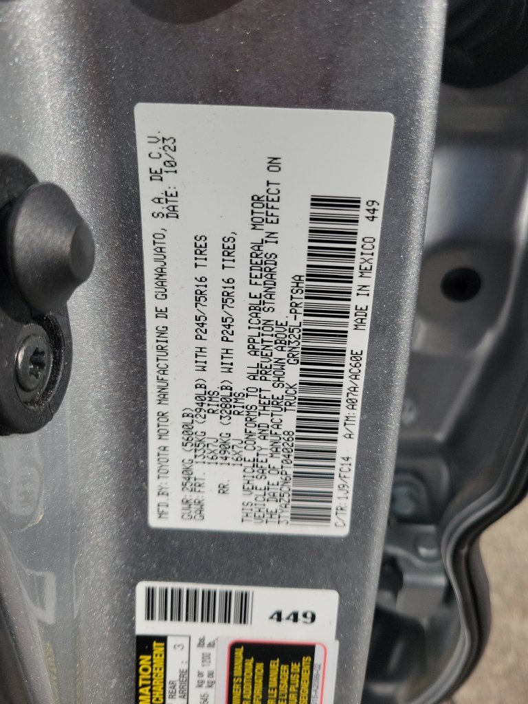 Used 2023 Silver Toyota SR5 image 36