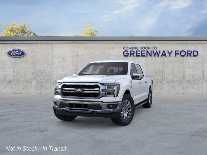 New 2026 Star White Metallic Tri-Coat Ford Lariat® image 2