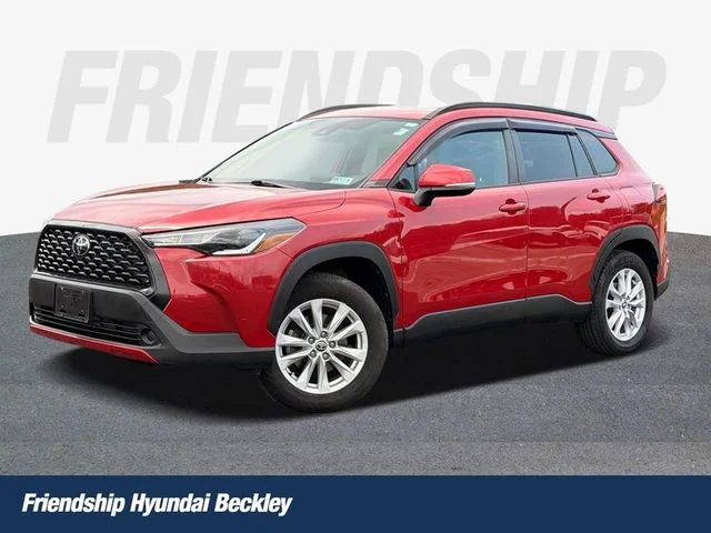 Used 2022 Red Toyota LE image 1