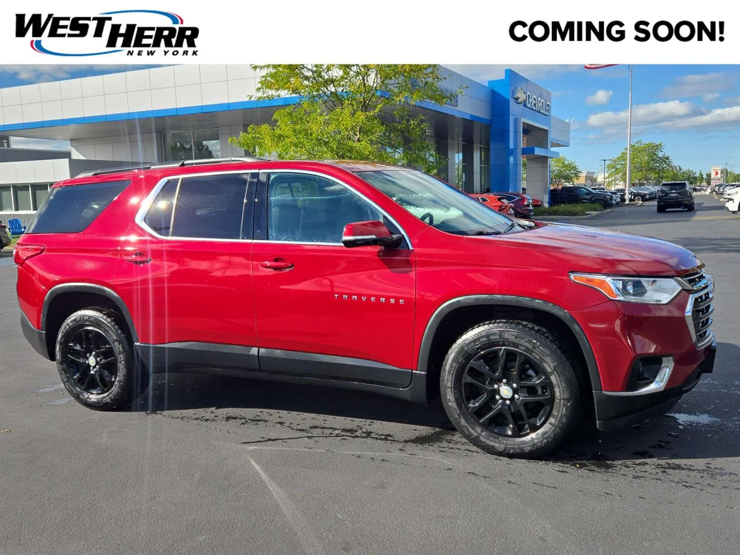 Used 2020 CAJUN RED TINTCOAT Chevrolet LT Leather image 1
