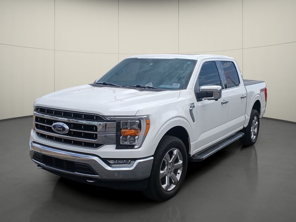 Used 2021 White Ford Lariat image 3