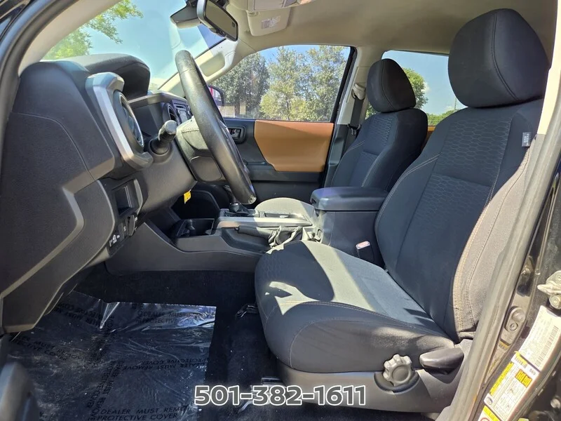 Used 2018 Midnight Black Metallic TOYOTA SR5 DOUBLE CAB 6