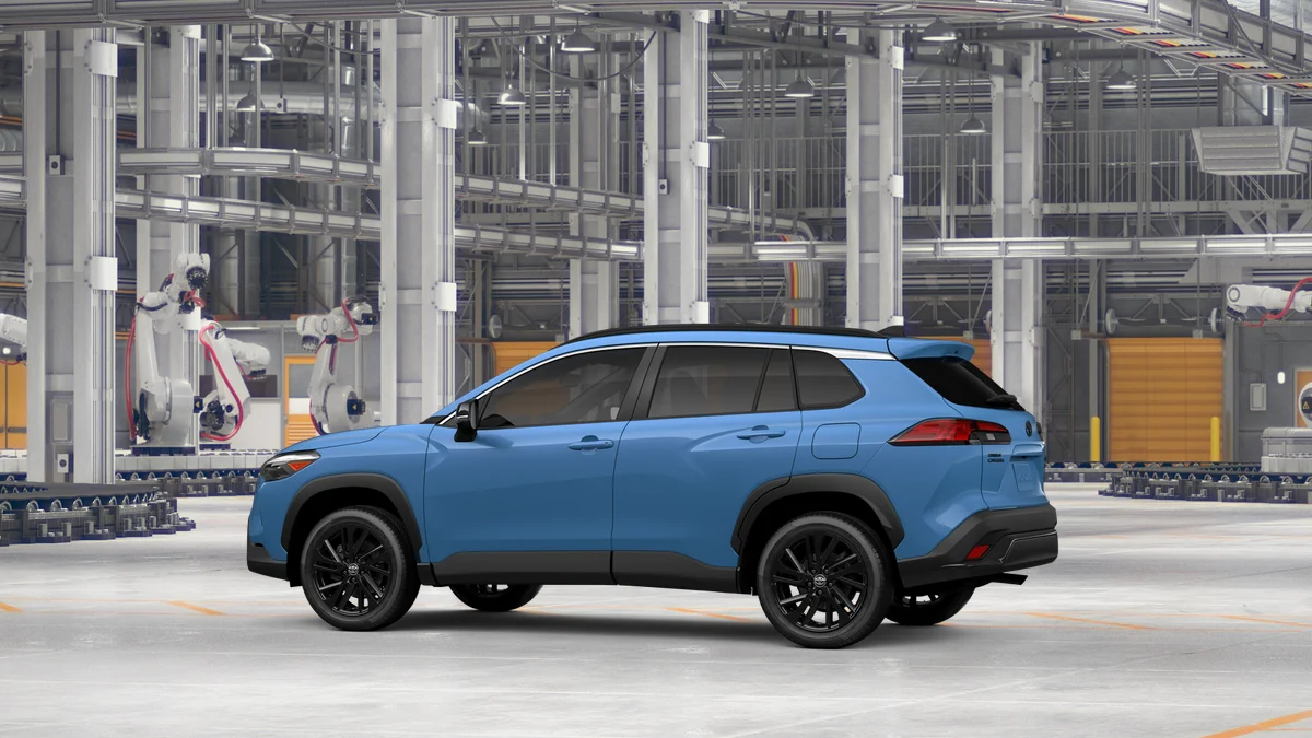 New 2026 Cavalry Blue Toyota Hybrid XSE image 5