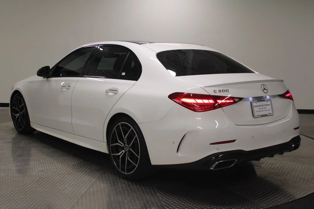 Certified Used 2022 Polar White Mercedes-Benz C 300 image 3