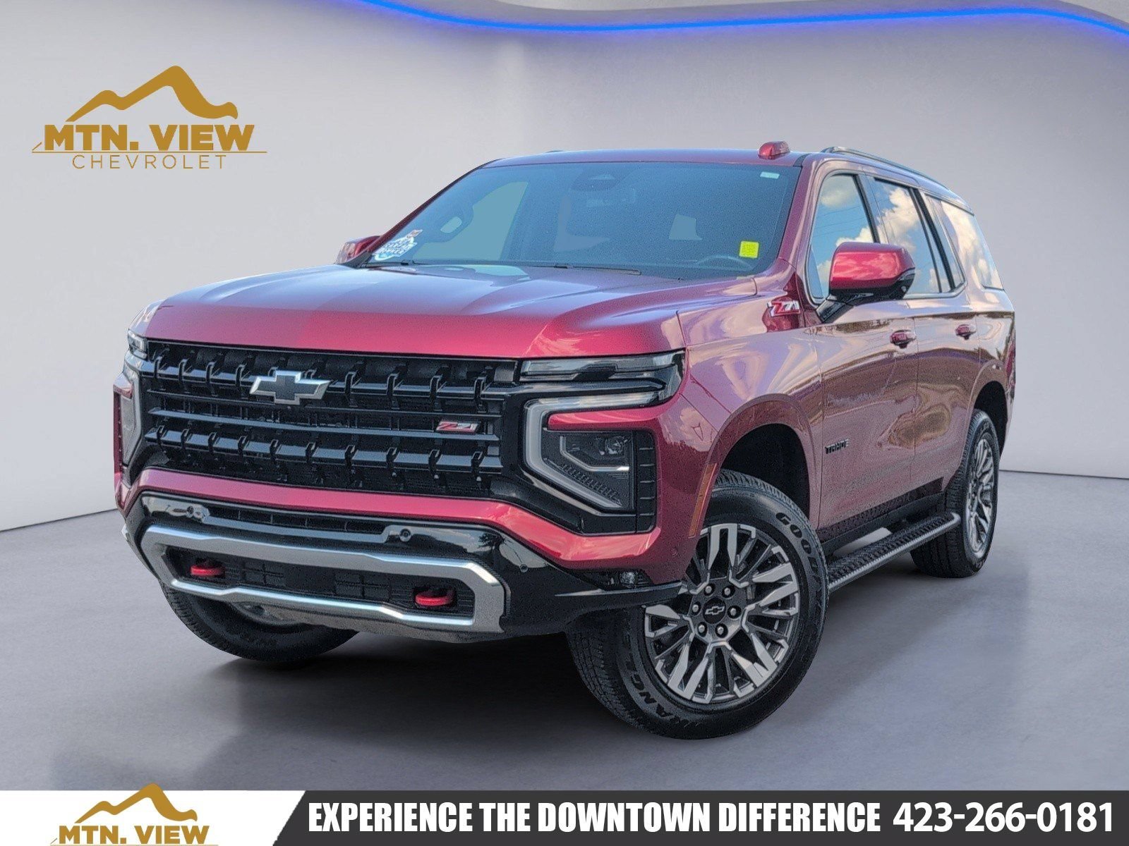 Used 2025 Radiant Red Tintcoat Chevrolet Z71 image 1