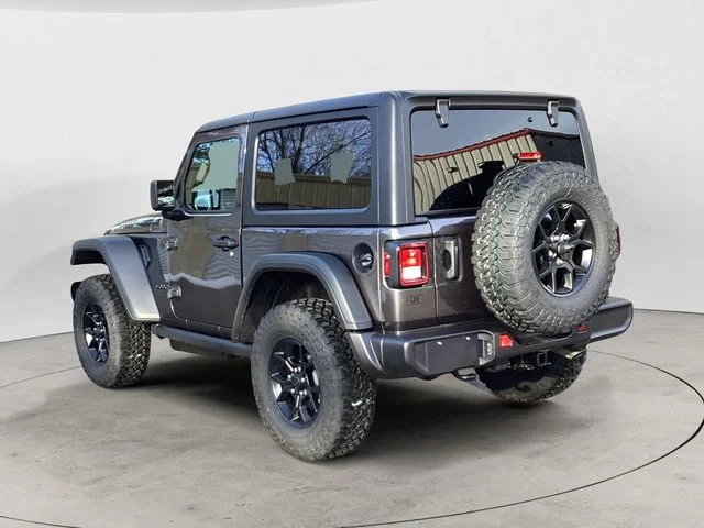 New 2026 Granite Crystal Metallic Clearcoat Jeep 2-DOOR WILLYS image 3