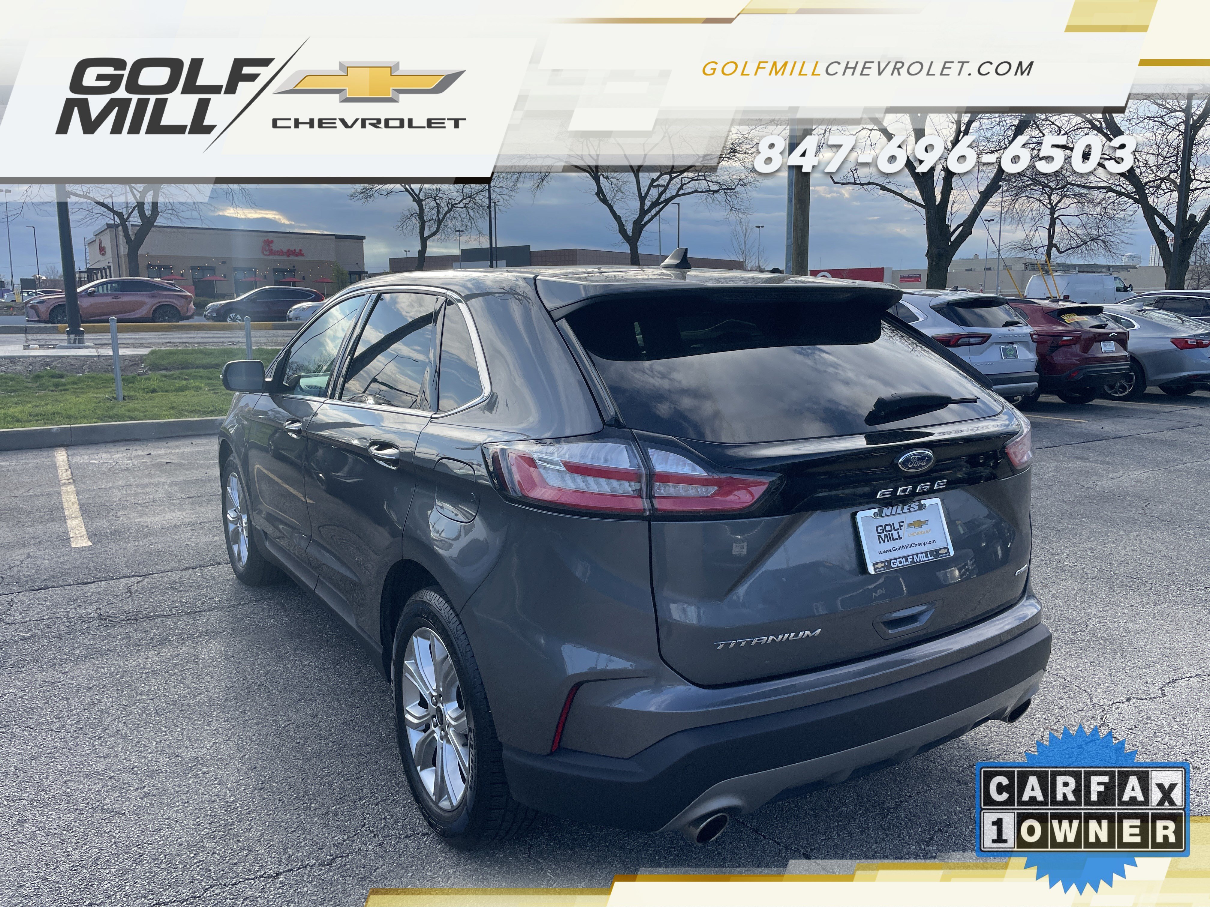 Used 2024 Gray Ford Titanium image 9