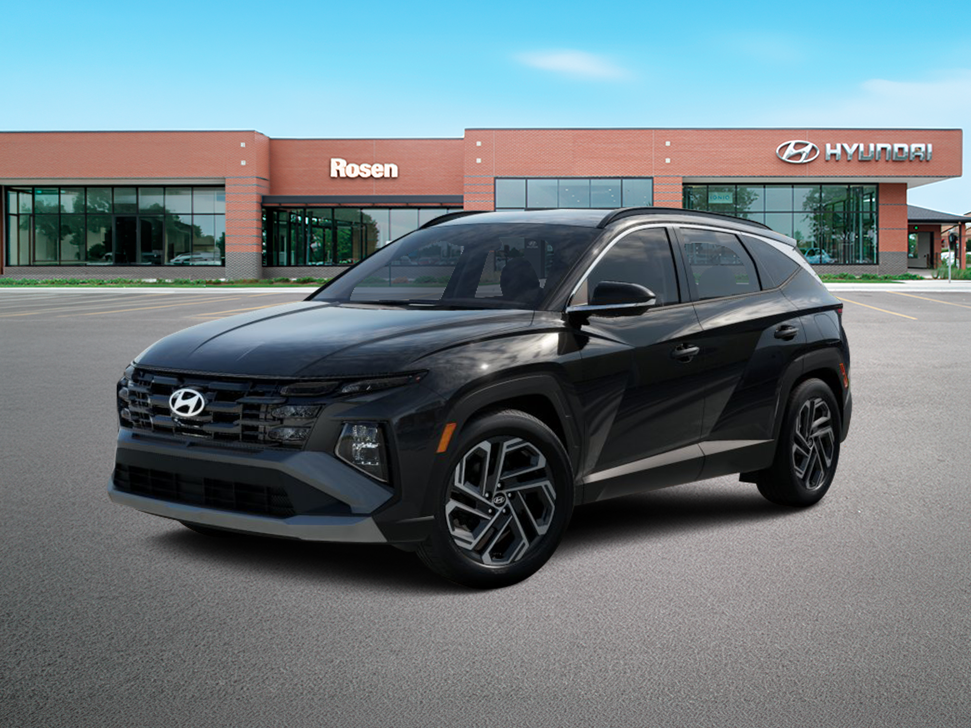 New 2026 Black Hyundai SEL Plus AWD image 2