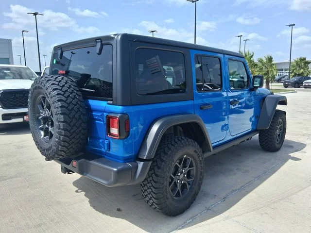 New 2026 Hydro Blue Pearl-Coat Exterior Paint Jeep Willys image 7
