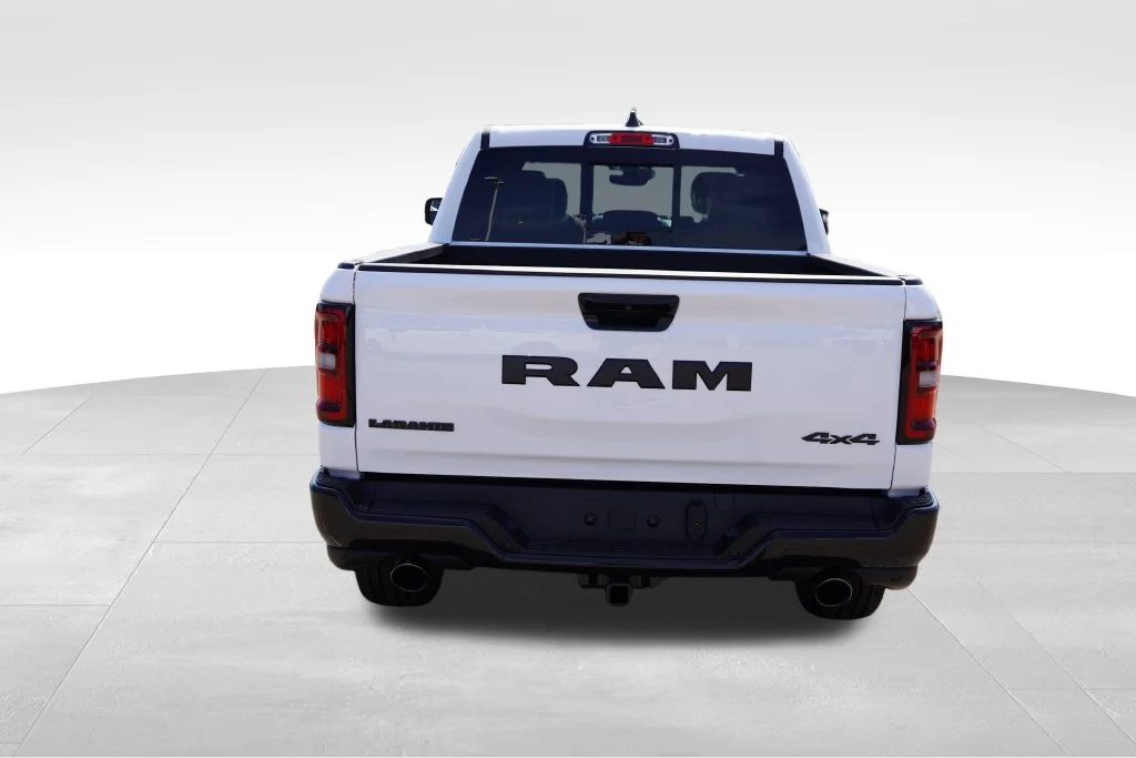New 2026 Bright White Clear-Coat Exterior Paint RAM Laramie image 4