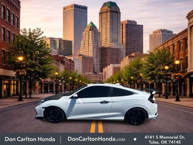 Used 2020 Platinum White Pearl Honda Si image 7