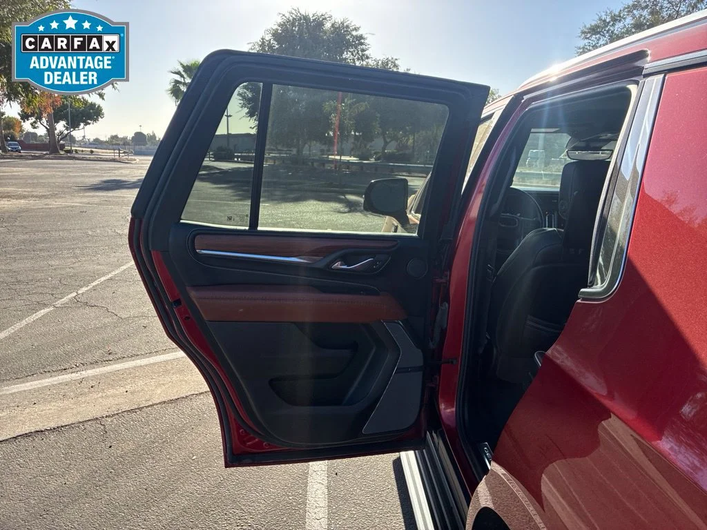 Used 2024 Volcanic Red Tintcoat GMC Denali Ultimate image 18