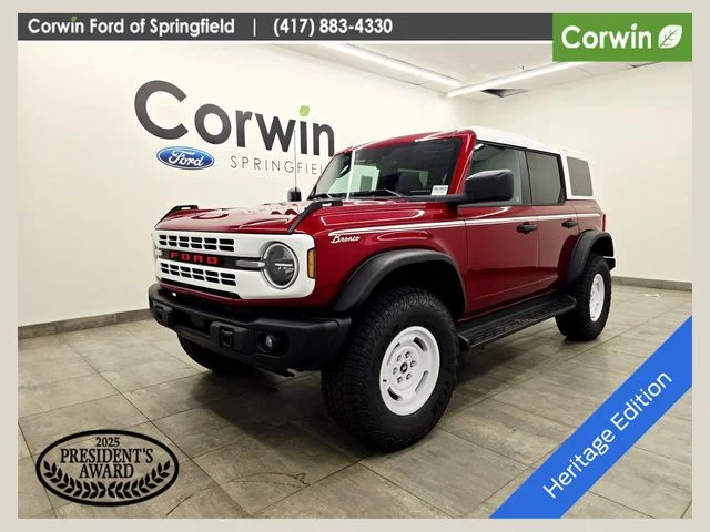 New 2026 Ruby Red Metallic Tinted Clearcoat Ford Heritage Edition image 1