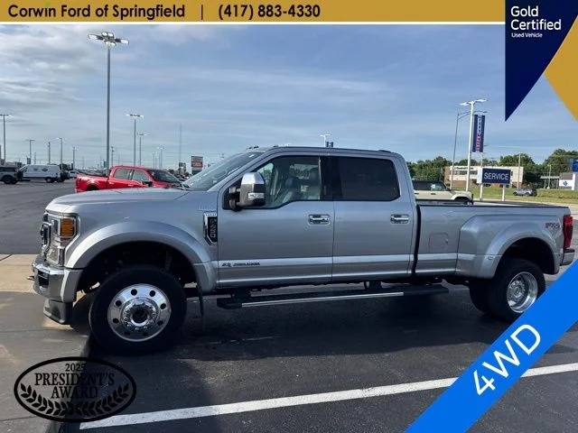 Used 2021 Iconic Silver Metallic Ford Lariat image 2