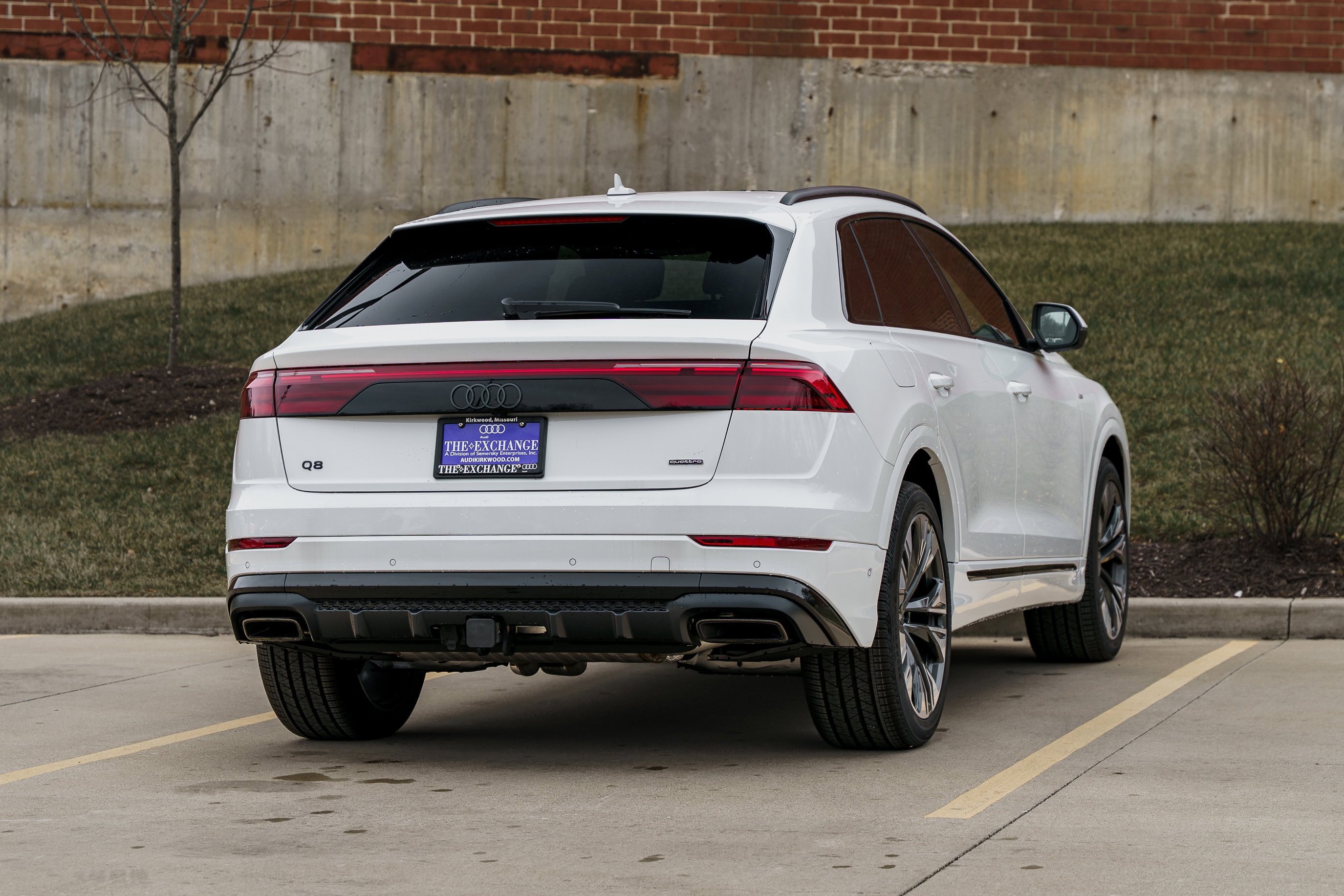 New 2026 Glacier White Metallic Audi Premium Plus image 4