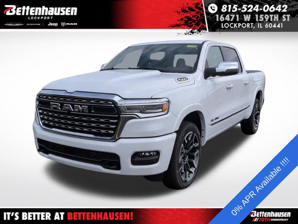 New 2026 Bright White Clear-Coat Exterior Paint RAM Limited image 1
