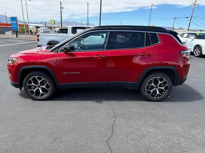 Used 2025 Red Hot Pearlcoat Jeep Limited image 6