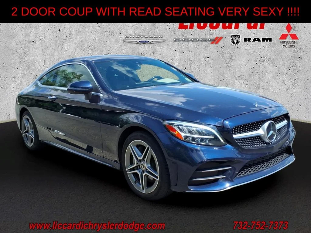 Used 2019 Blue Mercedes-Benz C 300 image 1