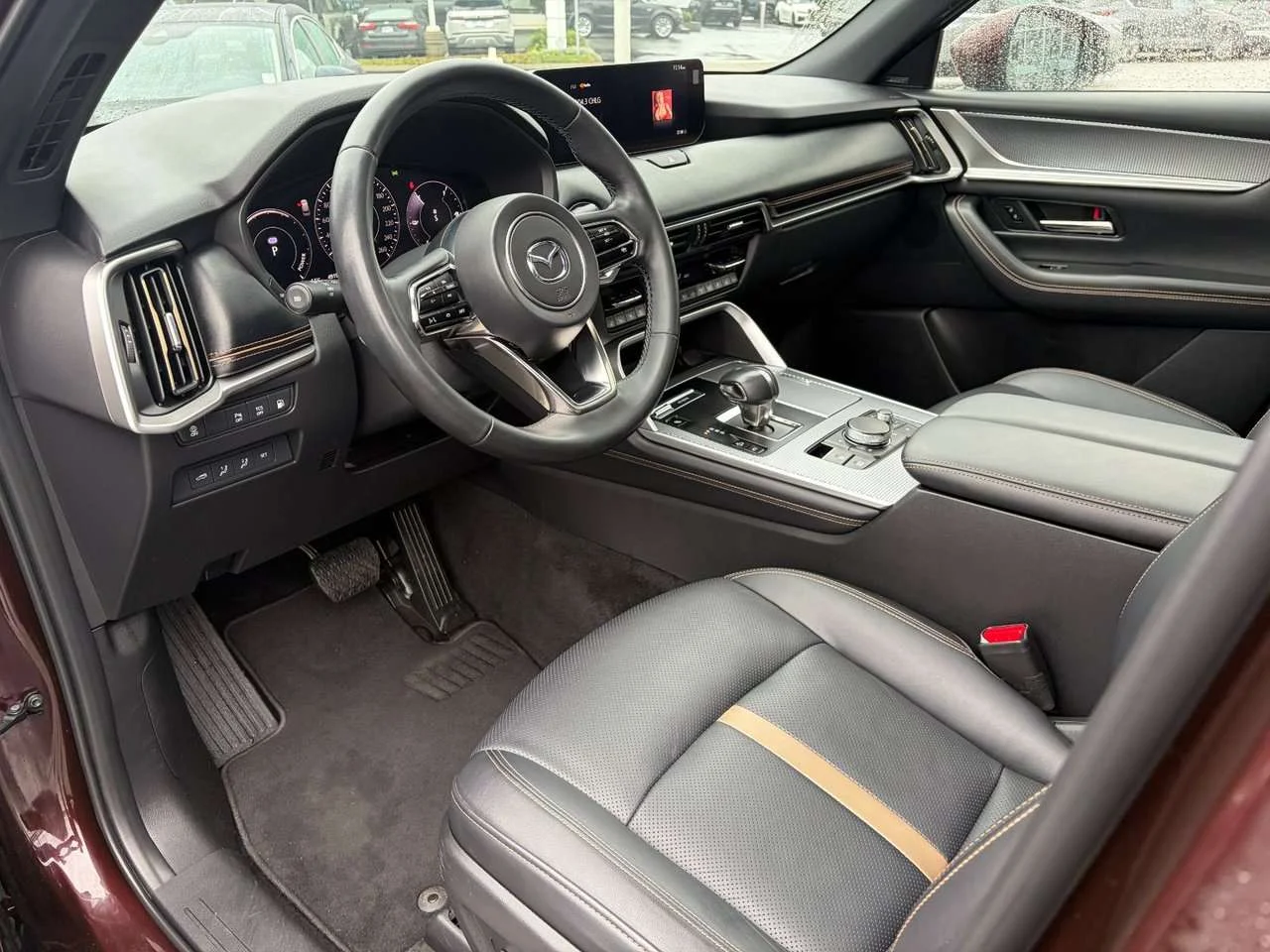 Used 2024 Artisan Red Crystal Metallic Mazda GT Save at the pump with a PHEV! Top of the line GT model. Check it out image 22