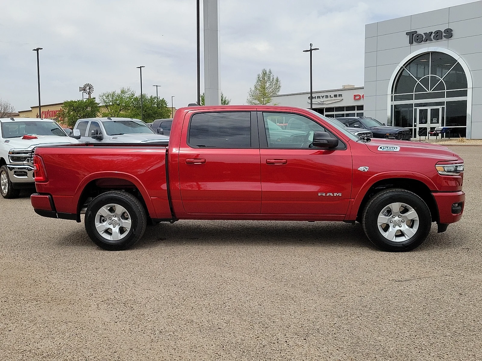 New 2026 PR6 Molten Red Ram LONE STAR CREW CAB 4X4 5