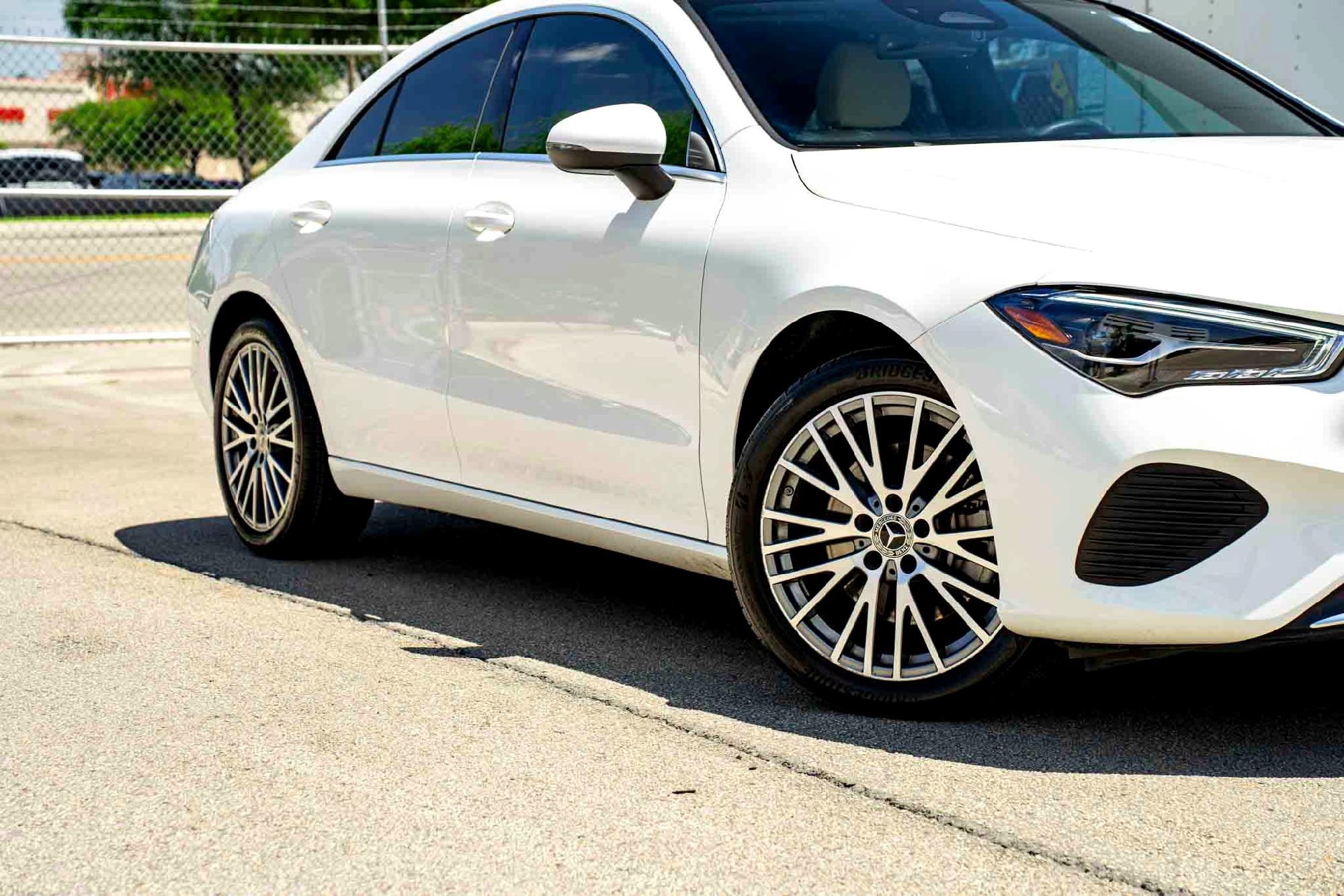 Used 2025 Polar White Mercedes-Benz CLA 250 image 2